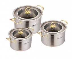 Кастрюли ZEIDAN Z-50652 GOLD