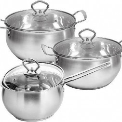 Набор посуды 6пр MAYER&amp;BOCH 31003 6пр 2,3+3,8+5,0л