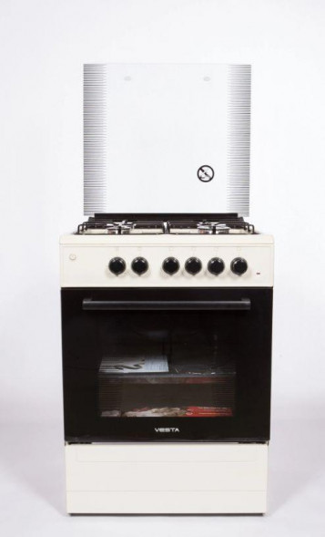 Плита газоэлектрическая VESTA VALENCIA VGE 10-E Бежевая EX