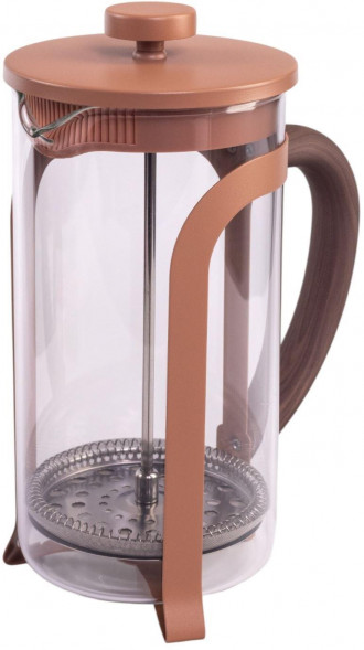 DOMENIK DMF263 Френч-пресс COLOR&amp;WOOD карамельный 1000мл
