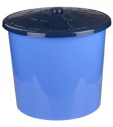 Бак АЛЬТЕРНАТИВА М3466 универсальный с крышкой 75л. (синий)