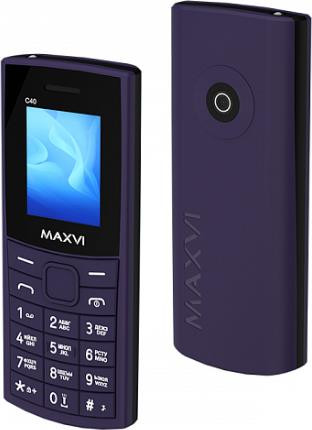 Телефон мобильный MAXVI C40 Purple