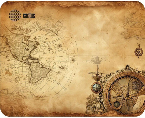 CACTUS Vintage map 250x200x3мм (CS-MP-D10S)
