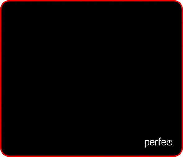 Коврик для компьютерной мыши PERFEO (PF_D0718) &quot;Black&quot; &quot;Красный&quot;