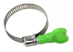 Соединители (коннекторы, муфты) INBLOOM Хомут бабочка, нерж. сталь, 21-38мм шир. 8мм 160-192