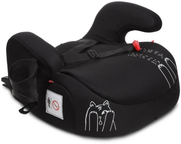 Детское автомобильное кресло SIGER KRES4002 Бустер Fix Lux гр.III, черный шкода
