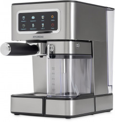 Кофеварка HYUNDAI HEM-5306 1350Вт серебристый/черный