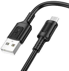 Кабель BOROFONE (6941991115066) BX111m для micro USB , 1 м, Black