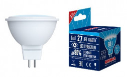 Лампа светодиодная VOLPE (UL-00003837) LED-JCDR-7W/NW/GU5.3/NR Белый свет 4000K