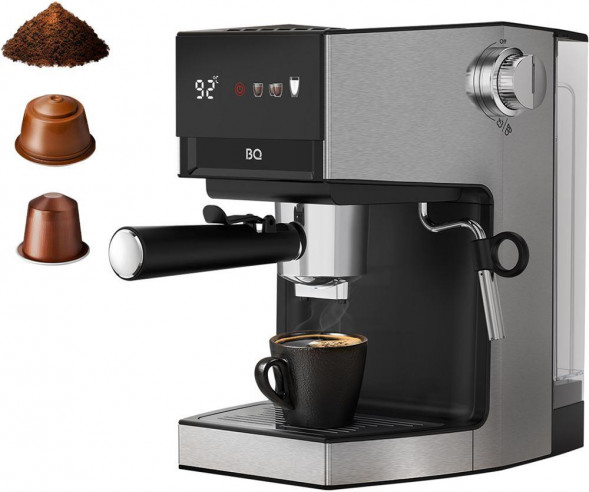 Кофеварка BQ CM3003 Steel-Black