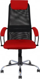 Кресло компьютерное ЯРКРЕСЛА Кр76 Х ТГ ПЛАСТ TW красная