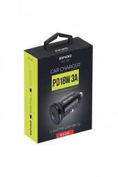 АЗУ EXPLOYD EX-Z-1135 Автомобильное ЗУ/3A/PD/18W/чёрный/Rash