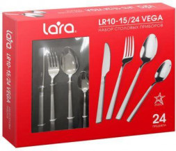Набор столовых приборов LARA LR10-15/24