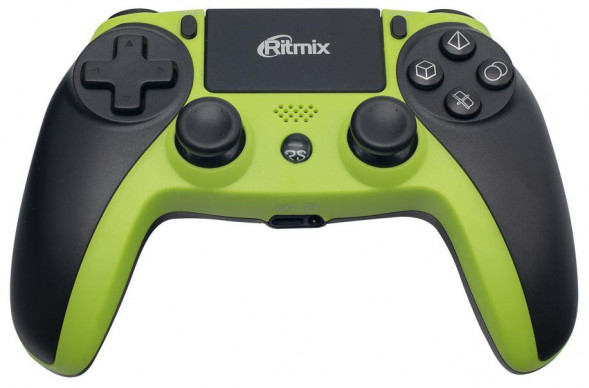 Игровой манипулятор RITMIX GP-062BTH черно-зеленый