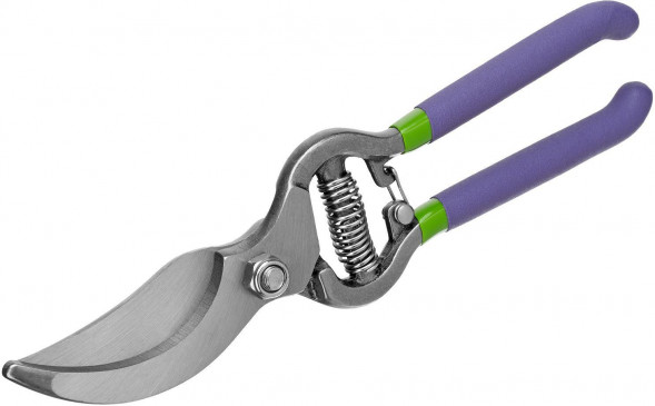 Секатор PALISAD Секатор , 255 мм, цельнокованый, металлические обрезиненные рукоятки, 60467