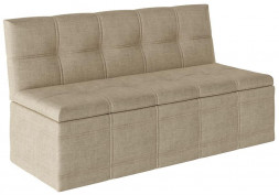 Скамья прямая BONMEBEL Скамья прямая Квадро тип 1 ткань бежевая (1 пак.)