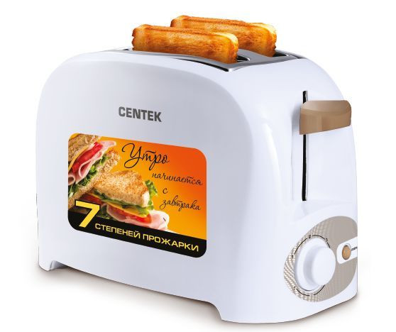 Тостер CENTEK CT-1420 белый