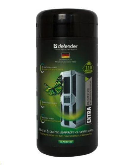Салфетки чистящие DEFENDER (30100) CLN 30100
