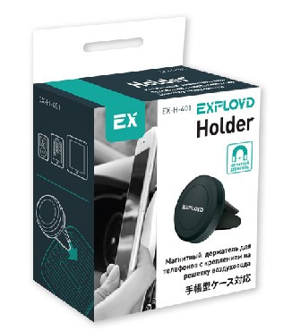 Держатель автомобильный EXPLOYD EX-H-401 4&#039;&#039; - 6&#039;&#039; /mini/чёрный