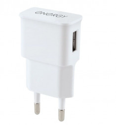 зарядное устройсво ENERGY ET-09, 1,0А, цвет - белый