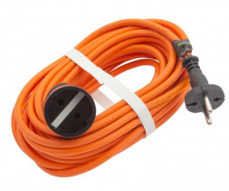 Удлинители СИБРТЕХ 96050 Удлинитель-шнур силовой, 10м, 1 розетка, 10A, тип УХ10