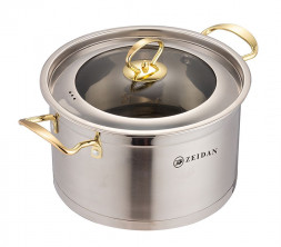 Кастрюля ZEIDAN Z-501057 GOLD