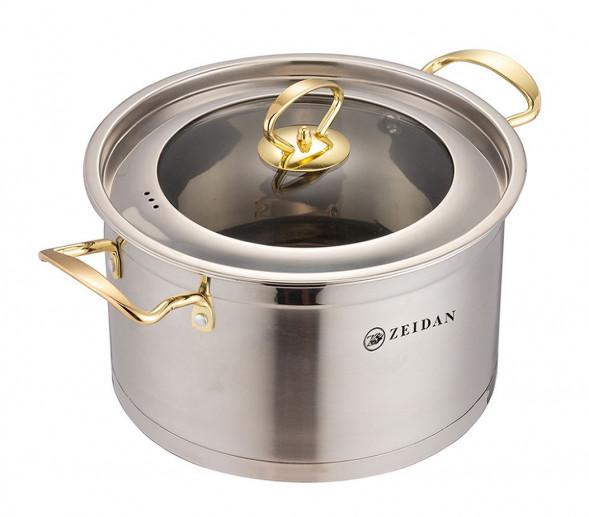 Кастрюля ZEIDAN Z-501057 GOLD
