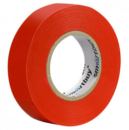 изолента SMARTBUY (SBE-IT-19-20-r) 0,18х19 мм - 20 м красный