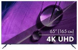 Телевизор HAIER 65 SMART TV S1, 4K ULTRA HD, черный, ANDROID