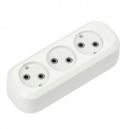 колодка SMARTBUY (SBE-10-4-00-N) колодка 3 гнз. 10а/2,2квт, б/з