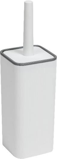 VIOLET Набор для WC РИФ (белый/серебро) 132658
