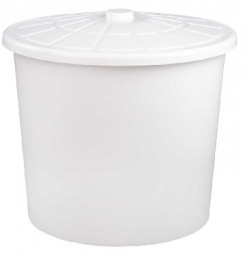 Бак АЛЬТЕРНАТИВА М6924 универсальный 75л (белый)(с крышкой)