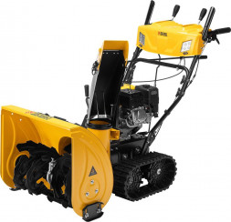 Снегоуборщик DENZEL Бензиновая снегоуборочная машина SBM 610DT PRO, 212cc, гусеницы, эл.старт, блок. дифф. 97657