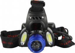 Налобный фонарь ULTRAFLASH (13904) E1334 черный