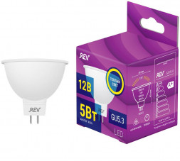 Лампа светодиодная REV 32371 6 MR16 5Вт GU5.3 3000K