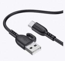 Кабель BOROFONE (6974443389920) BX91 USB 3.0A для Type-C Black 1 м