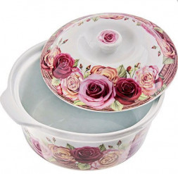 Кастрюля + корзинка керамика MAYER&BOCH 24790 (1л) керам.в плет.подст МВ (х8)