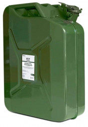 Канистра топливная AVS VJM-20 металлическая вертикальная 20 Л (зелёная)