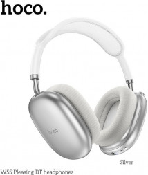 Наушники HOCO (6942007632676) W55 Silver