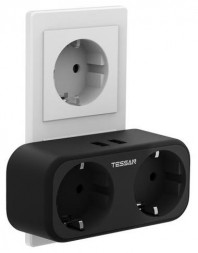 Сетевой фильтр TESSAN TS-321-DE черный