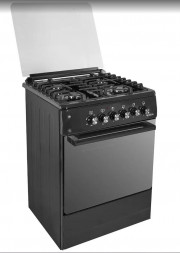 Комбинированная плита IDEAL L 155 ГК чуг. Черный (электродуховка)