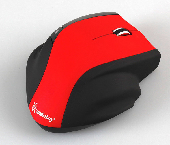 Мышь компьютерная SMARTBUY (SBM-613AG-R/K), красный