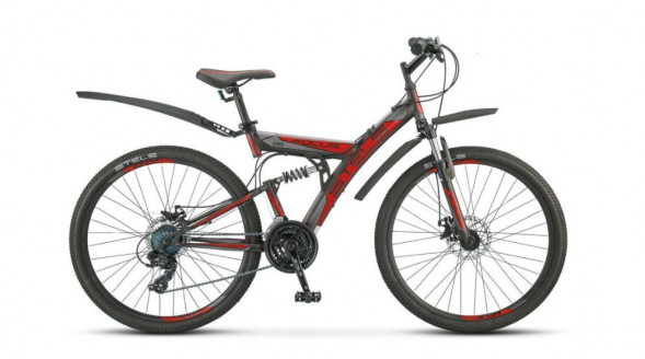 Велосипед STELS Focus MD 24&quot; 18-SP V010*LU098194*LU091325 *16&quot; Красный/чёрный