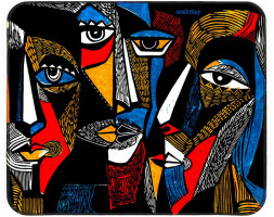 Коврик SMARTBUY (SBMP-106-AR) Art S-size