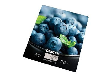 Весы кухонные CENTEK CT-2462 (Голубика)