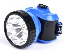Cветодиодный фонарь SMARTBUY (SBF-25-B) аккумуляторный 1+ 8 LED синий