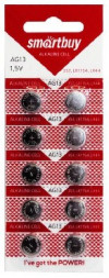 Элементы питания SMARTBUY (SBBB-AG13-10B) AG13-10B в упаковке 10шт (цена за 1шт)