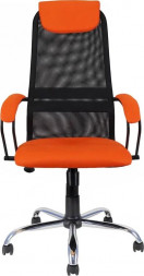 Кресло компьютерное ЯРКРЕСЛА Кр76 Х ТГ ПЛАСТ TW оранжевая