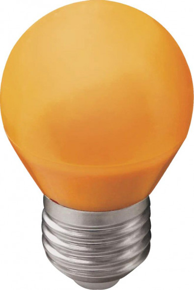 Лампа светодиодная ECOLA K7CY20ELB globe LED color 2W/G45/E27 матовая колба оранжевый