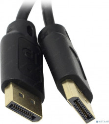 EXEGATE EX284912RUS Кабель DisplayPort (20M-20M) 1.8м  v1.2, позол. контакты